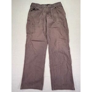 ARIAT Men's 32 Work Pants Rebar M4 Relaxed Straight Canvas‎ RanchWear Western